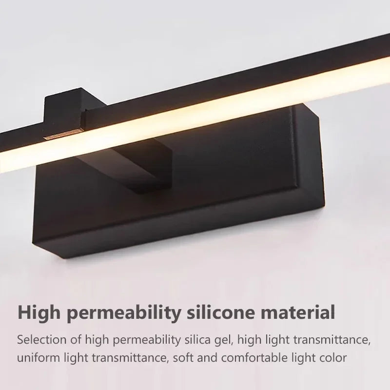 LED, 40/80/100cm Long Strip Light, Black, White