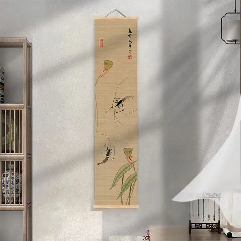 Bamboo Curtain Decoration, Various Patterns, Sizes