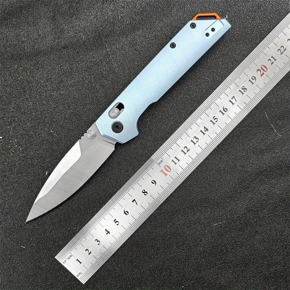 Folding Small Pocket Knife, Aluminum Handle
