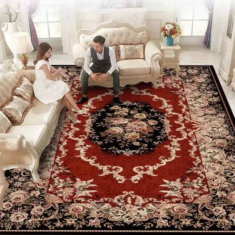 Living Room Retro Persian Large Area Rug