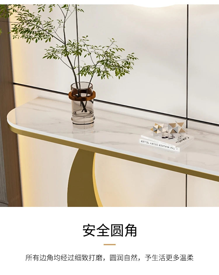 Modern Console Table Decor Hallway Luxury Design