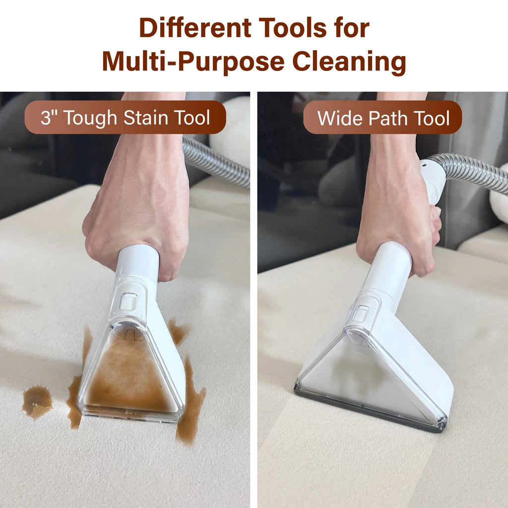 Carpet Cleaner with Wide Path Tool, Self-Cleaning