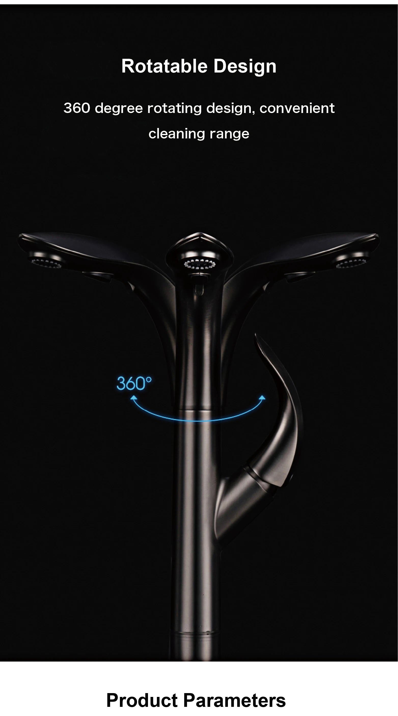 gold kitchen faucet, pull-out, 2 function Sprayer