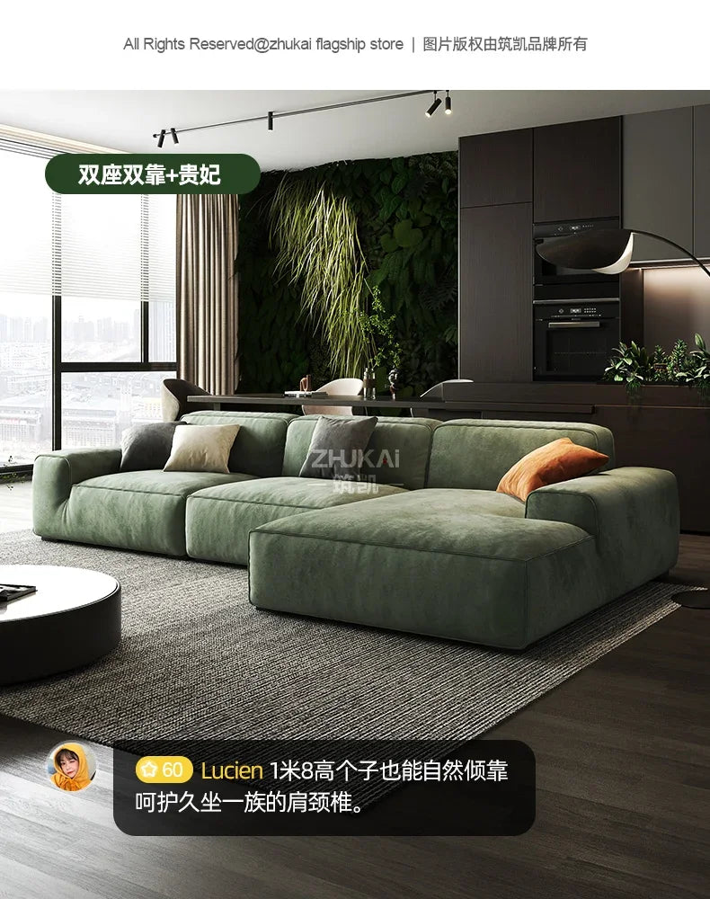Fabric Corner Modular Living Room Sofas
