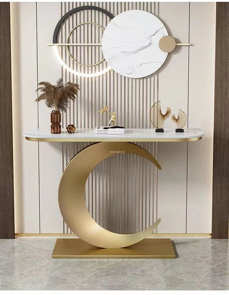 Slate Hallway, Porch Iron Console Table