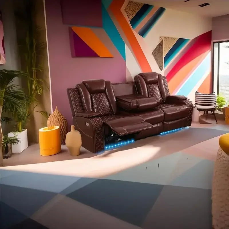 Recliner sofa, Power Recliner Set