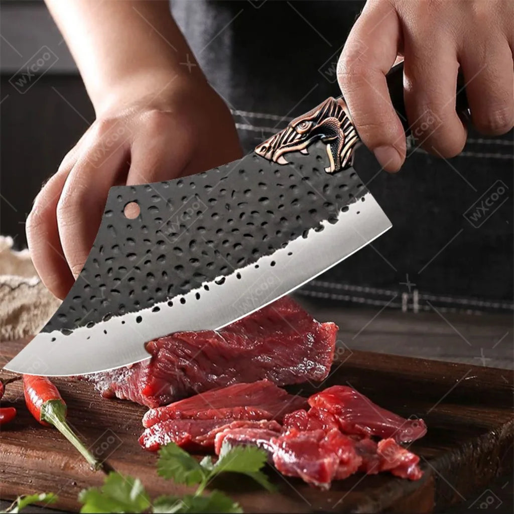 1PCS 6PCS 7PCS Professional Stainless Steel Chef Knife Set