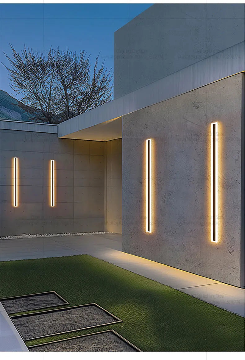 Waterproof Long Strip Wall Lights