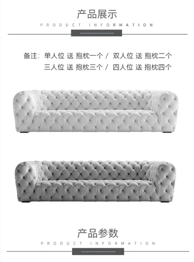 White Sofa, seats, Living Room Furniture