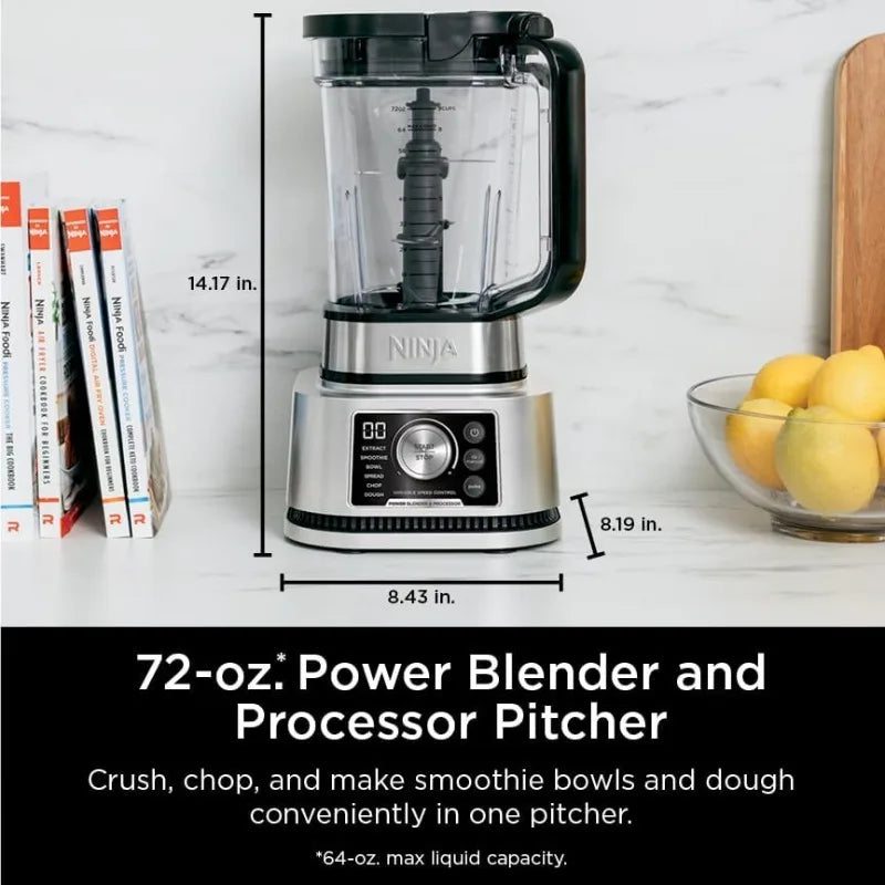 Ninja Blender For Kitchen, Food Processor Combo System