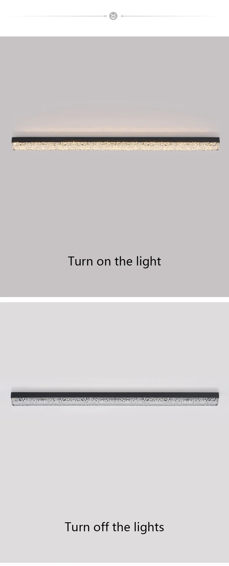 Ceiling Light Long Lamp, Dressing Room, Foyer