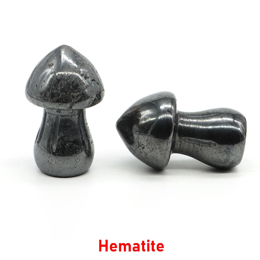 1.5" Crystal Mushroom Mineral Healing Home Decoration