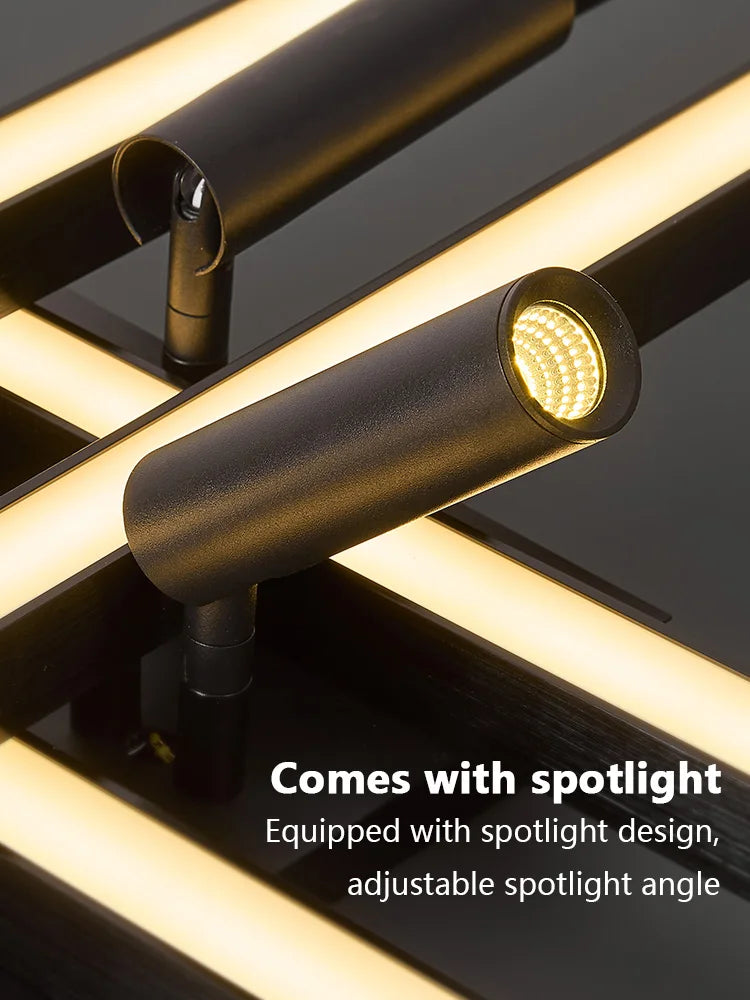 Ceiling Lights Long Line lamps, w/wo Remote