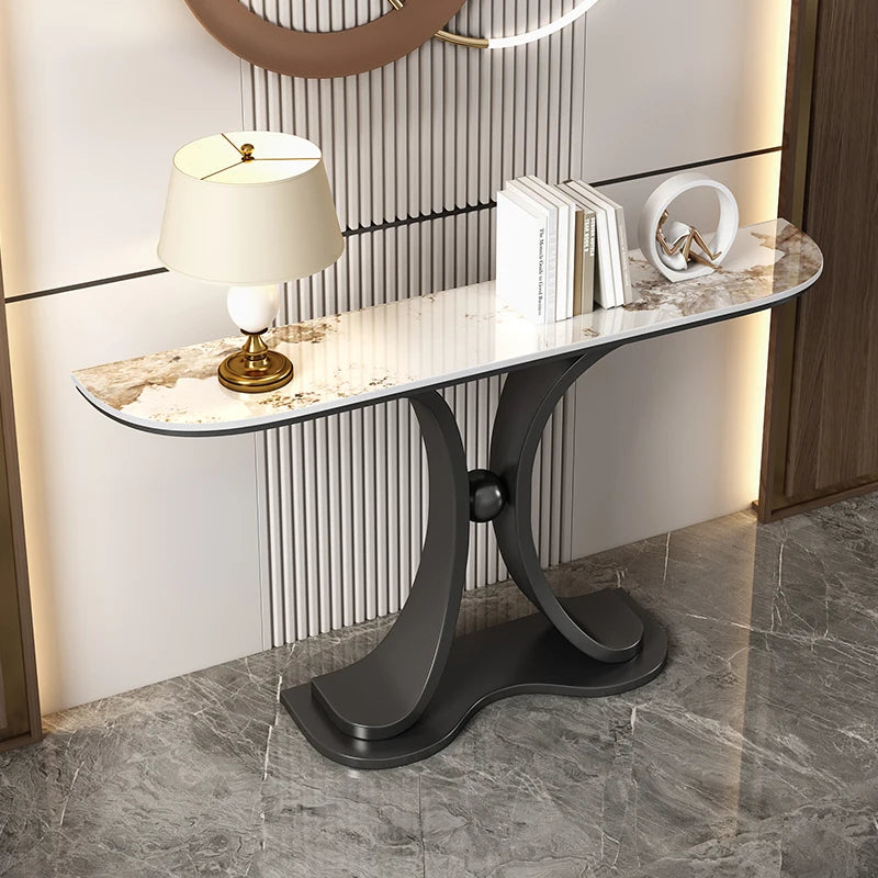 Hallway Lobby Marble Console Table