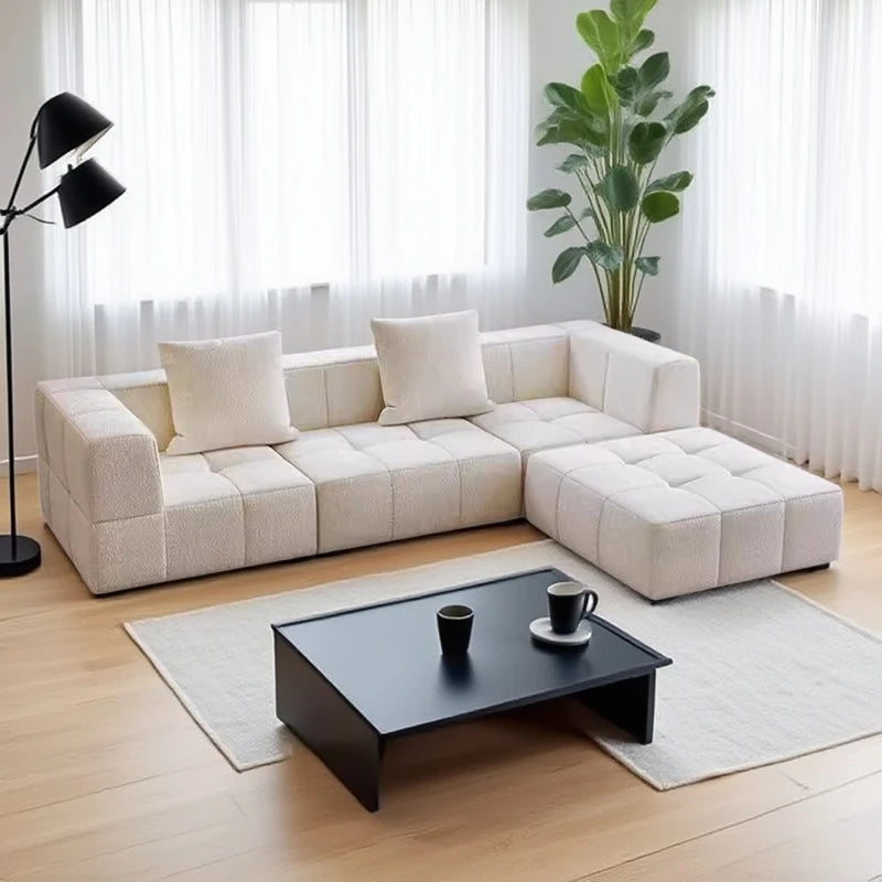 Customizable Fabric Living Room, Marshmallow Sofa