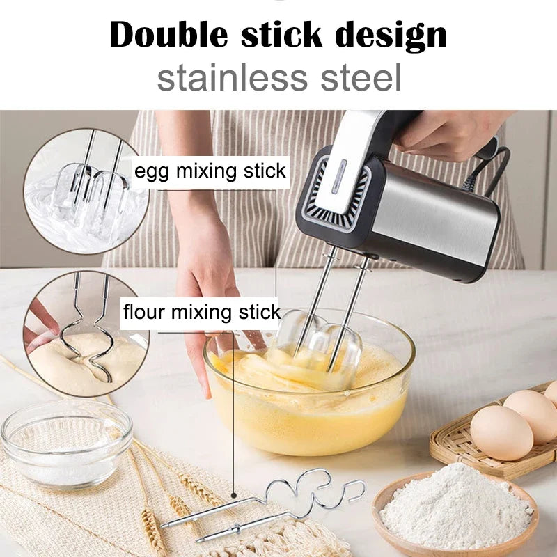 Stainless Steel mini whipped cream, Flour Mixer