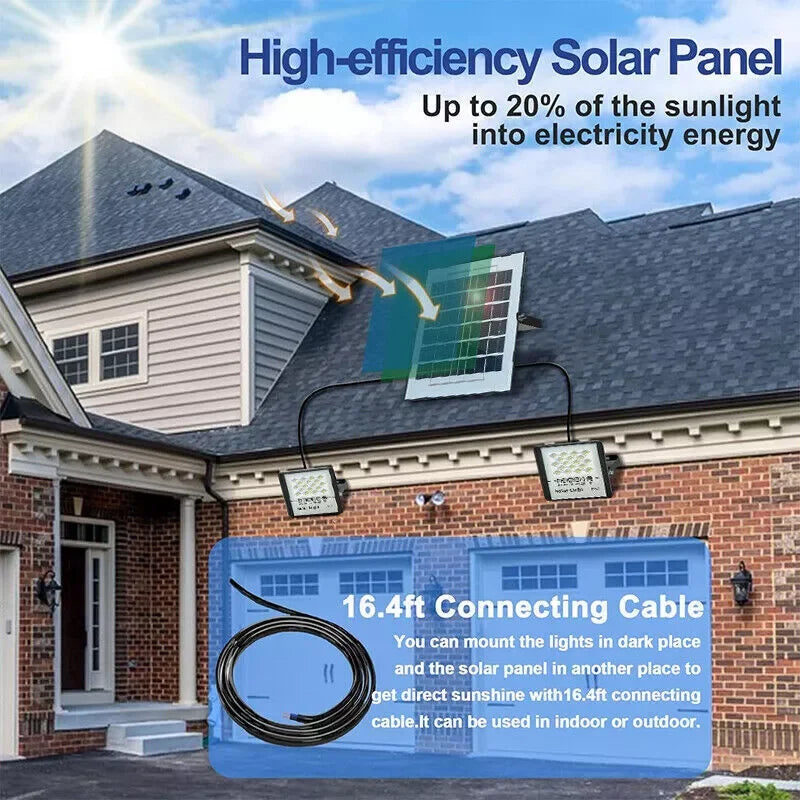 300W Solar Outdoor Flood Lamps