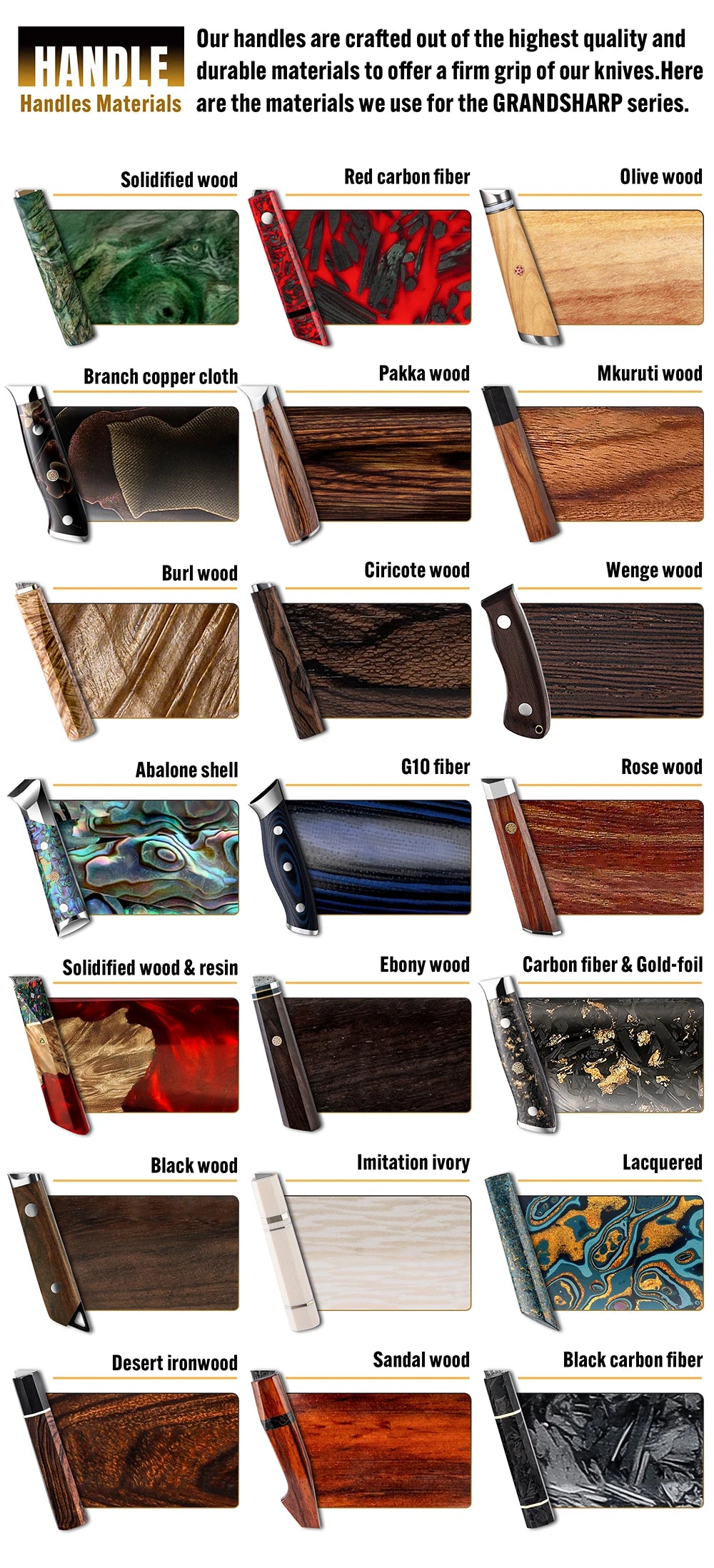 5.4"Bunka Knife 67 layers Damascus Steel