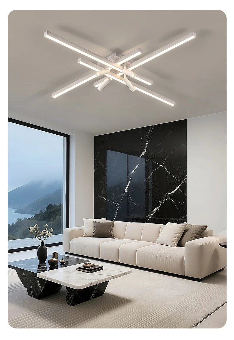 Ceiling Lights Long Line lamps, w/wo Remote