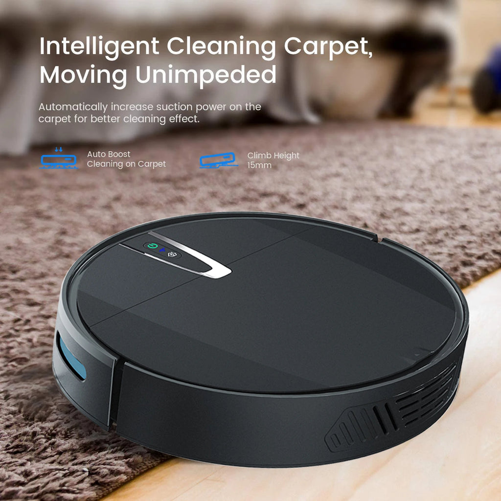 Robot Vacuum, Smart Mop, APP& Voice Control, Autocharge