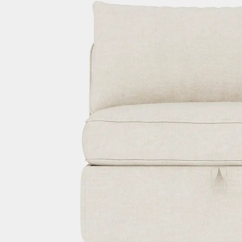 Sectional Sofa with Storage, Flexible Fabric Sleeper