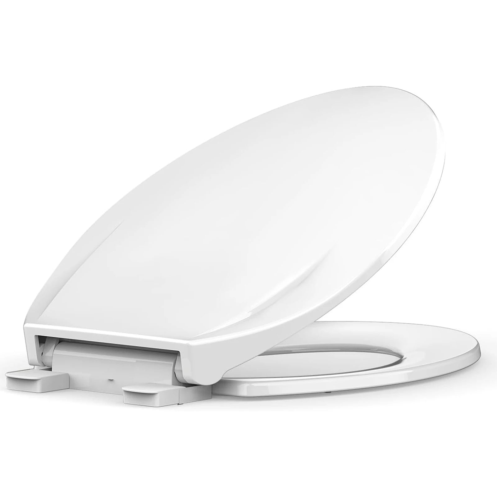 Elongated Toilet Seat, Quick Release-Attach, Soft Close