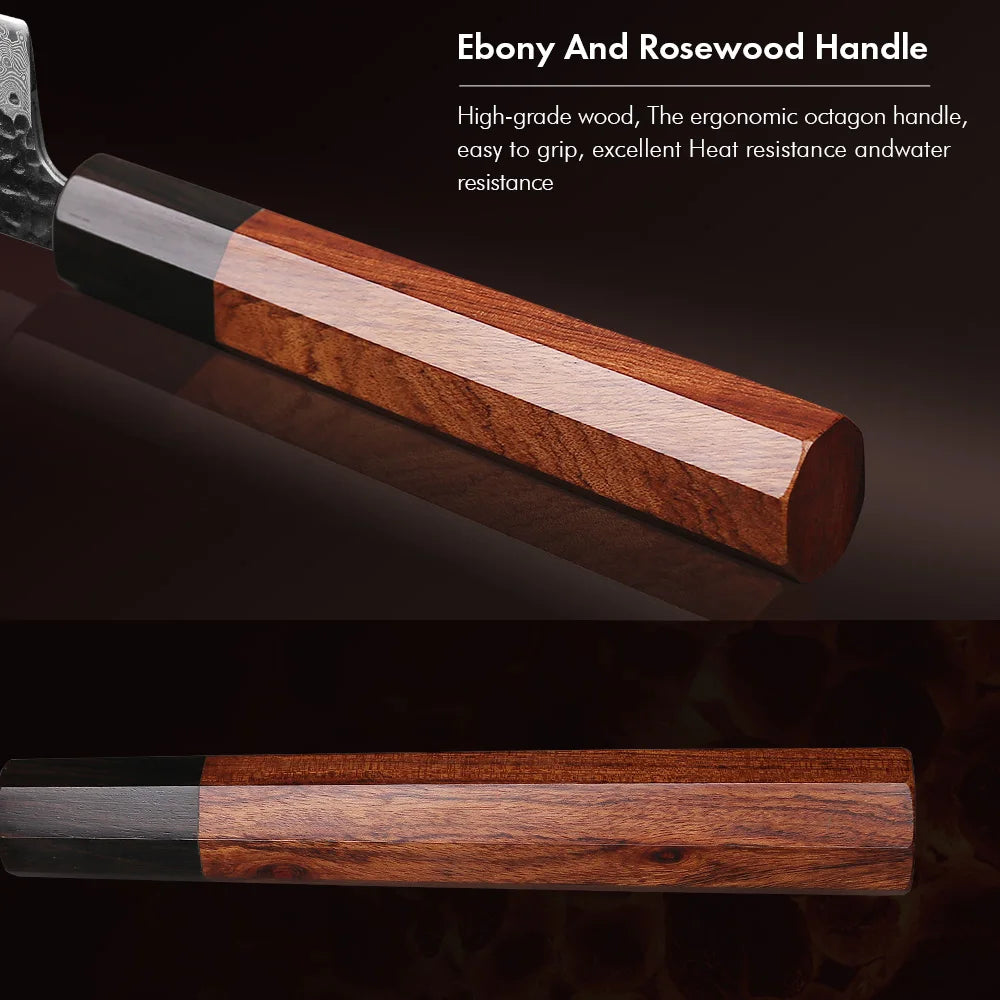 8.2-inch Japanese Chef Knife Handmade Damascus Steel