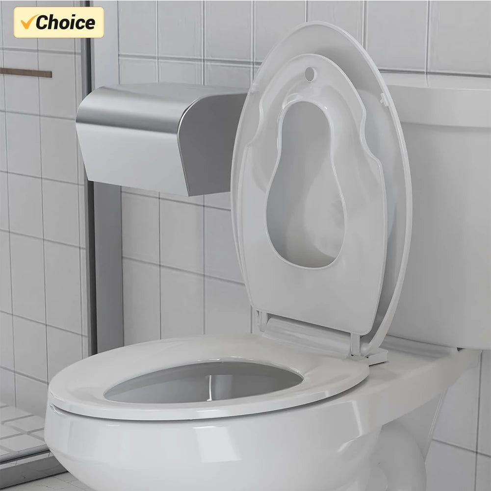 Elongated Toilet Seat, Quick Release-Attach, Soft Close