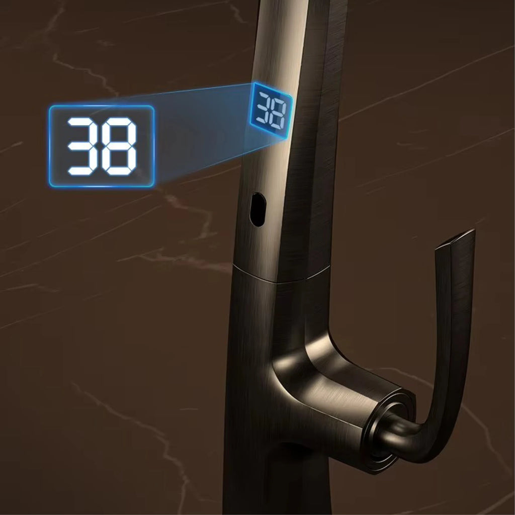 Kitchen Faucet, 3-Function Spray, Touchless, Multiple Finishes