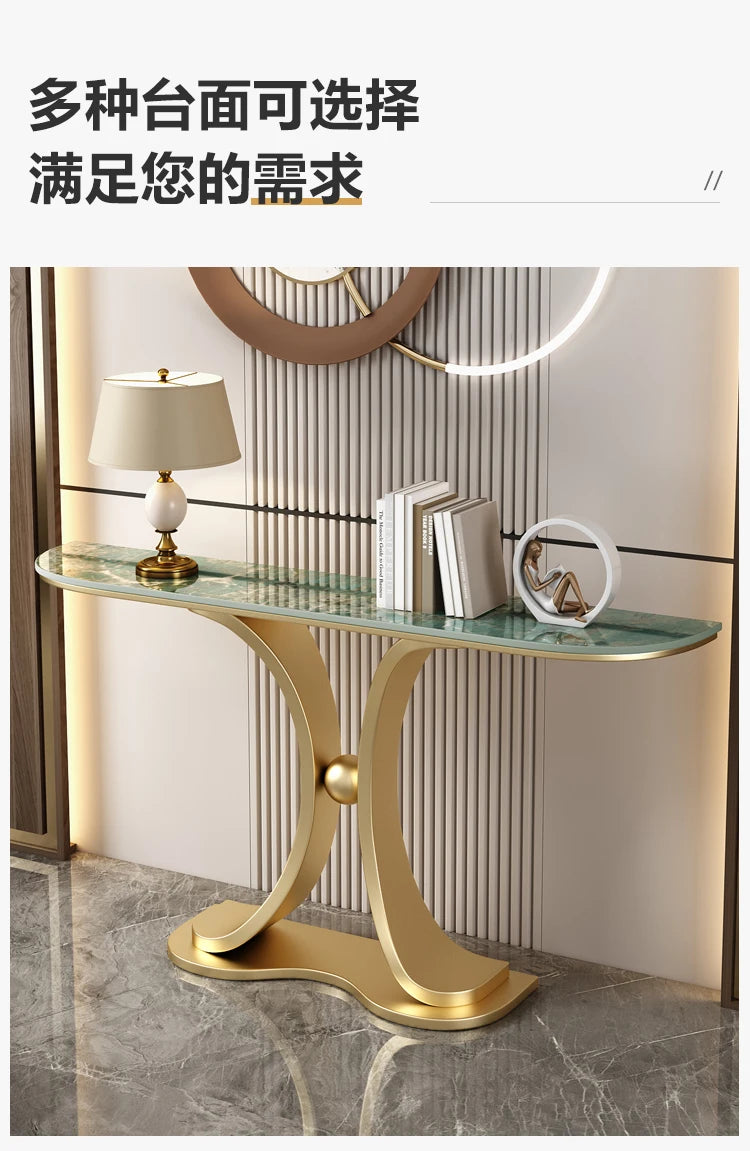 Hallway Lobby Marble Console Table