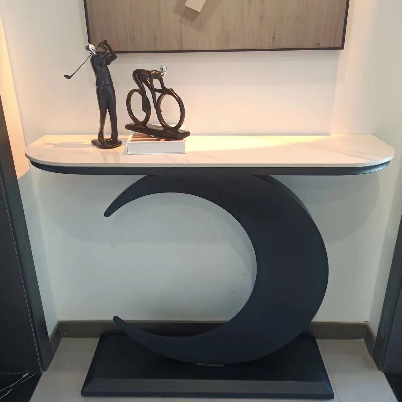 Slate Hallway, Porch Iron Console Table