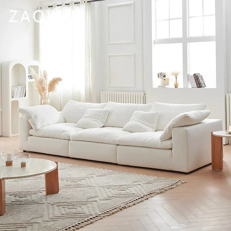 Customizable Corduro, Chenille Corner Sofa