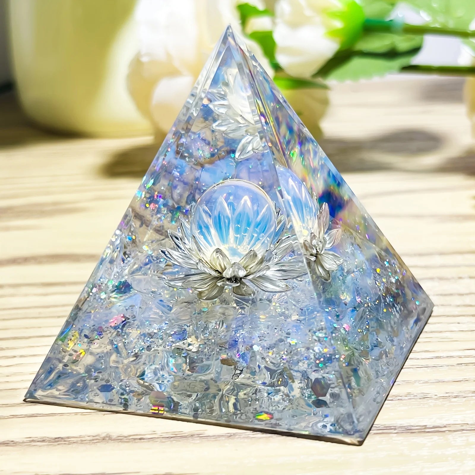 1PC Pyramid Decorative Home Piece