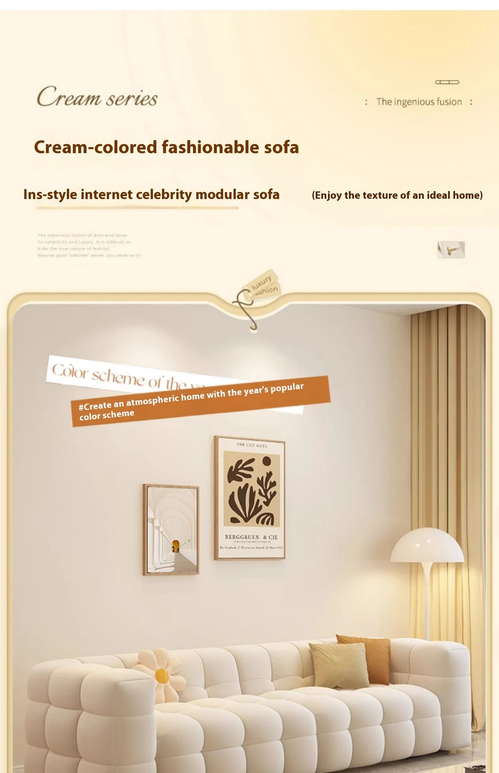 Plush Reclining Sofa Corner Lounger