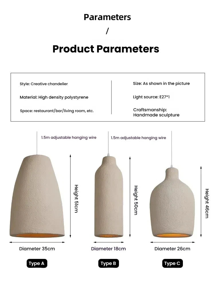 Pendant Light Nordic LED Chandelier Hanging Lamp