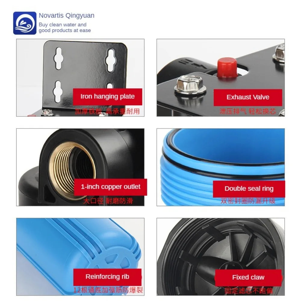 Water Filter System 2- stage, 1-Stage, Pre-Filtration