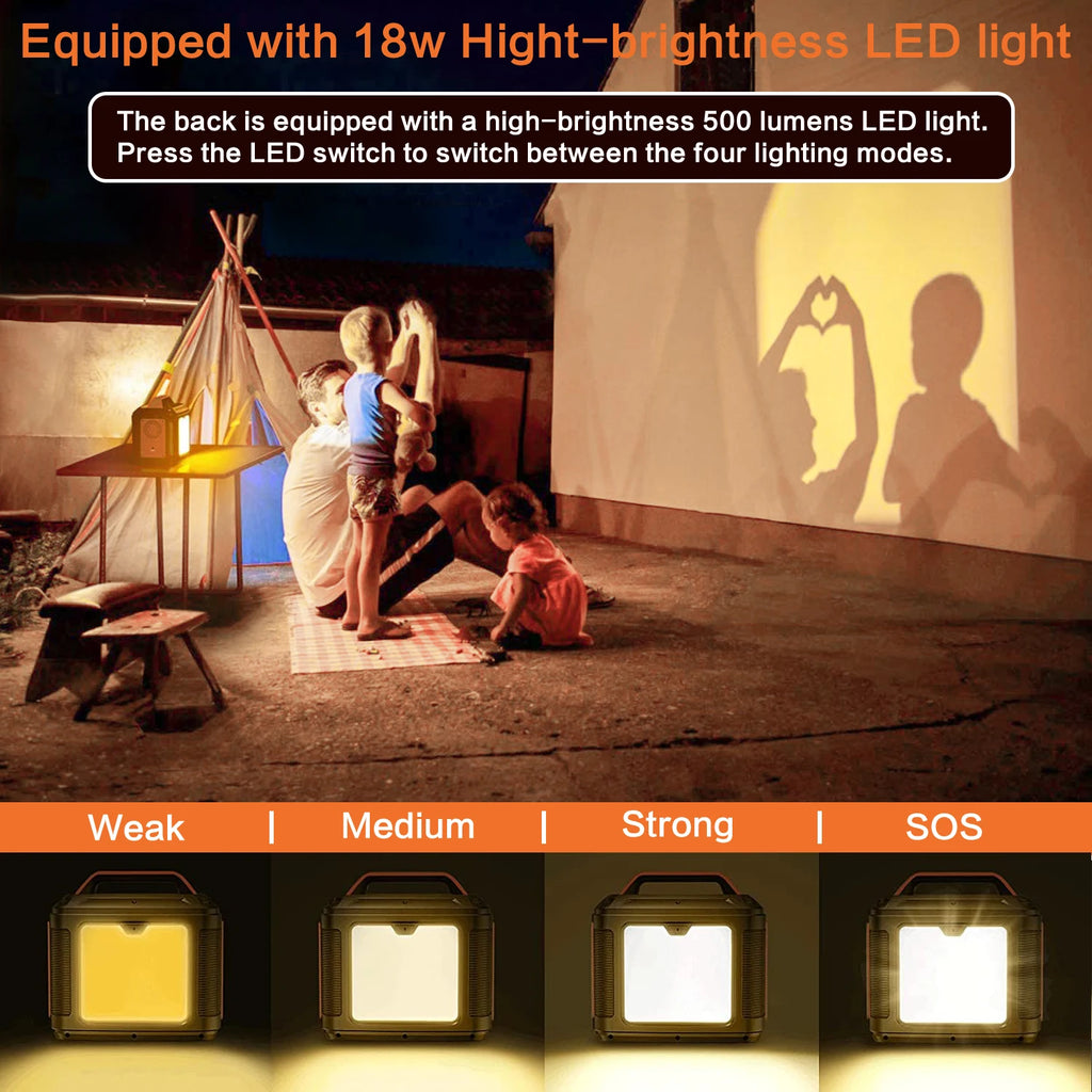 300W 296Wh Solar Generator Quick Charge