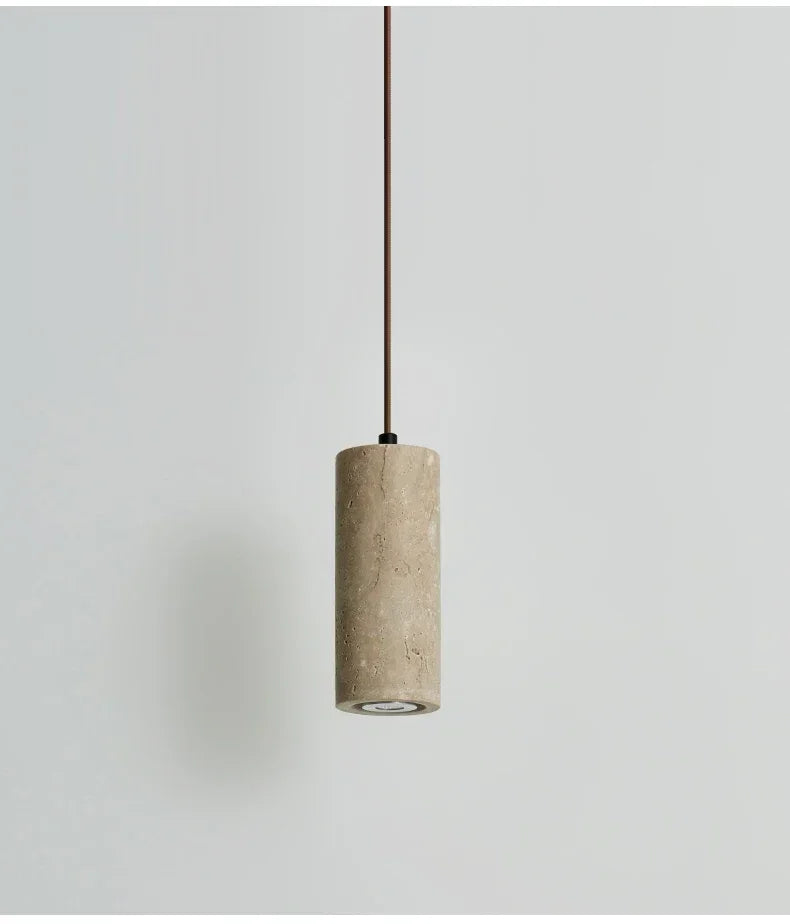 Yellow Travertine pendant lights living room, bar, Bedroom