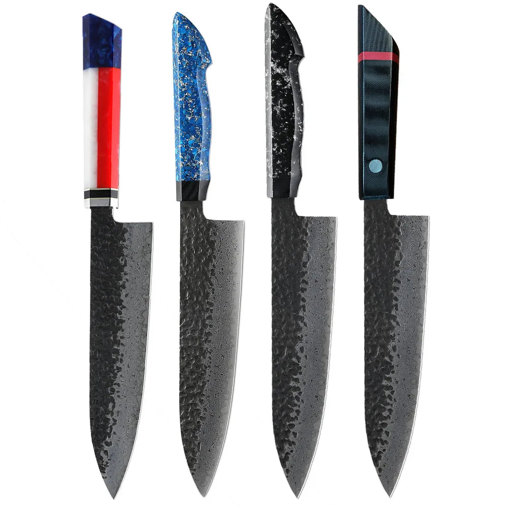High Quality Damascus Steel Japanese Knives