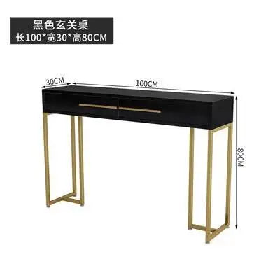 Modern Luxury Beauty Console Table With Storage