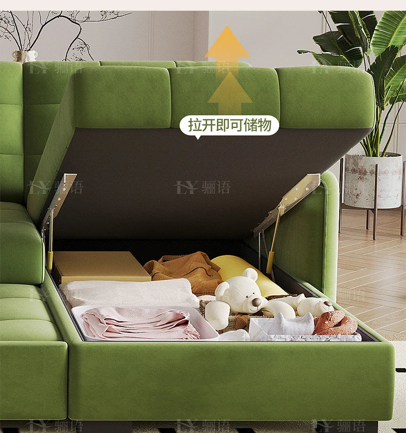 Modular Individual Sofa, Bed Convertible, Pull Out