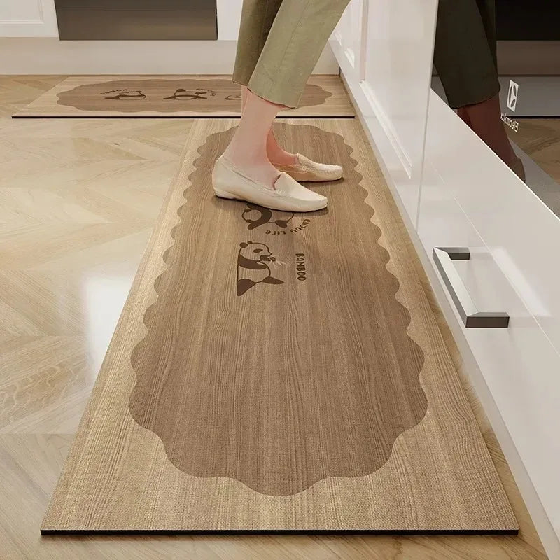 Waterproof Non-slip wood Grain Carpets