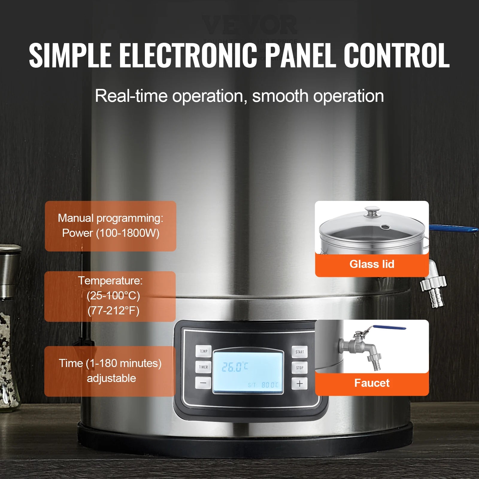 8 GALLON Stock Pot, Home Beer Brewer