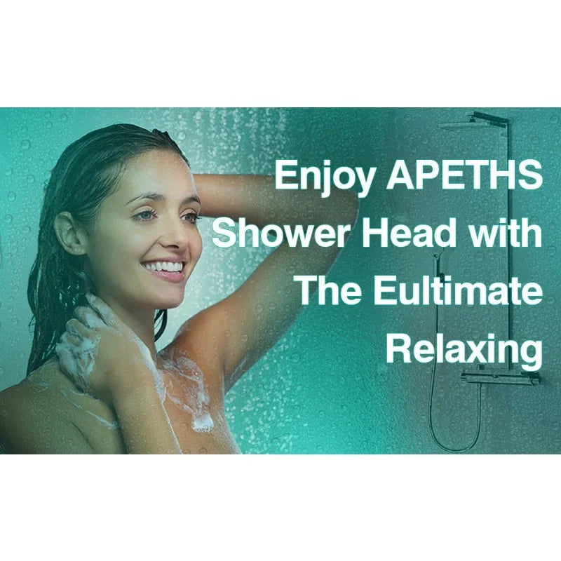 Shower Head, High Pressure, Filtered Sprayer