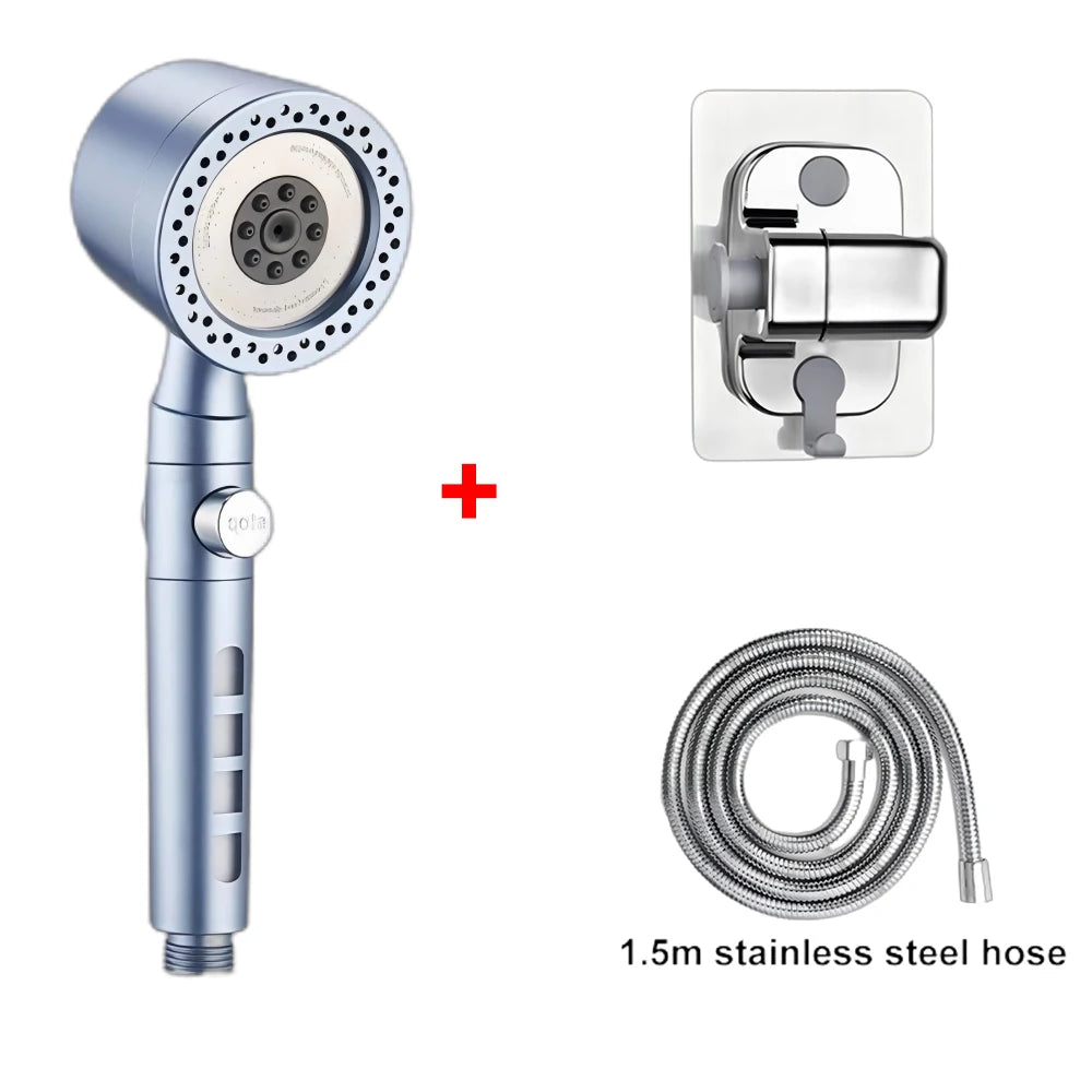 5 Modes Spray, Filter Shower Head, High Flow