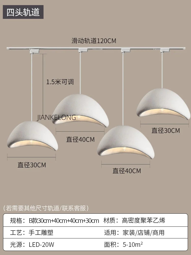 Handmade Indoor, LED Suspension Pendant Lamp