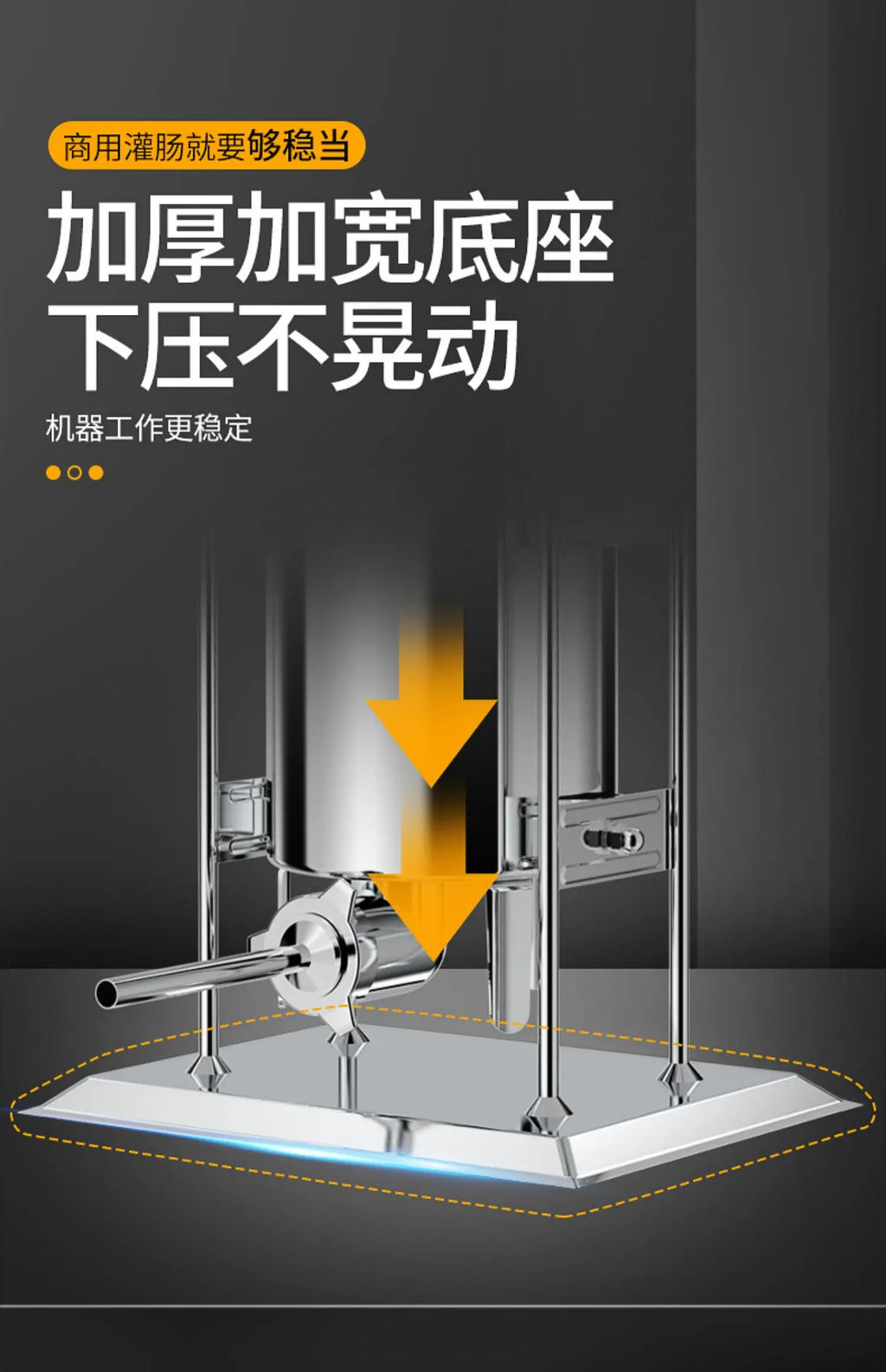 commercial electric sausage filling machine