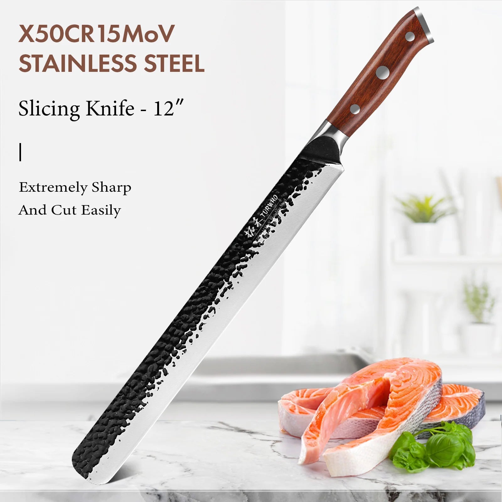 Japanese Hand Forged Stainless Steel Kitchen Knives