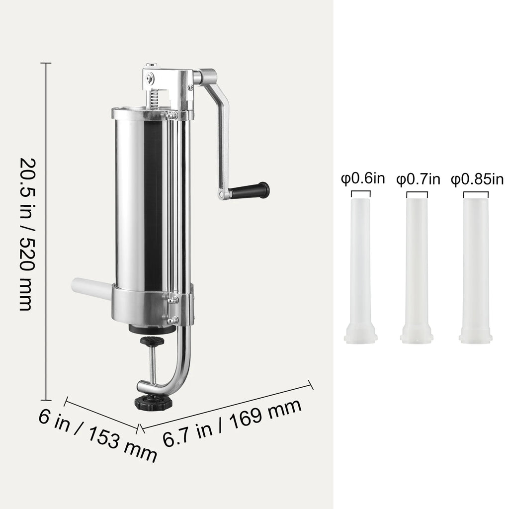 1.5 Capacity Vertical Sausage Stuffer