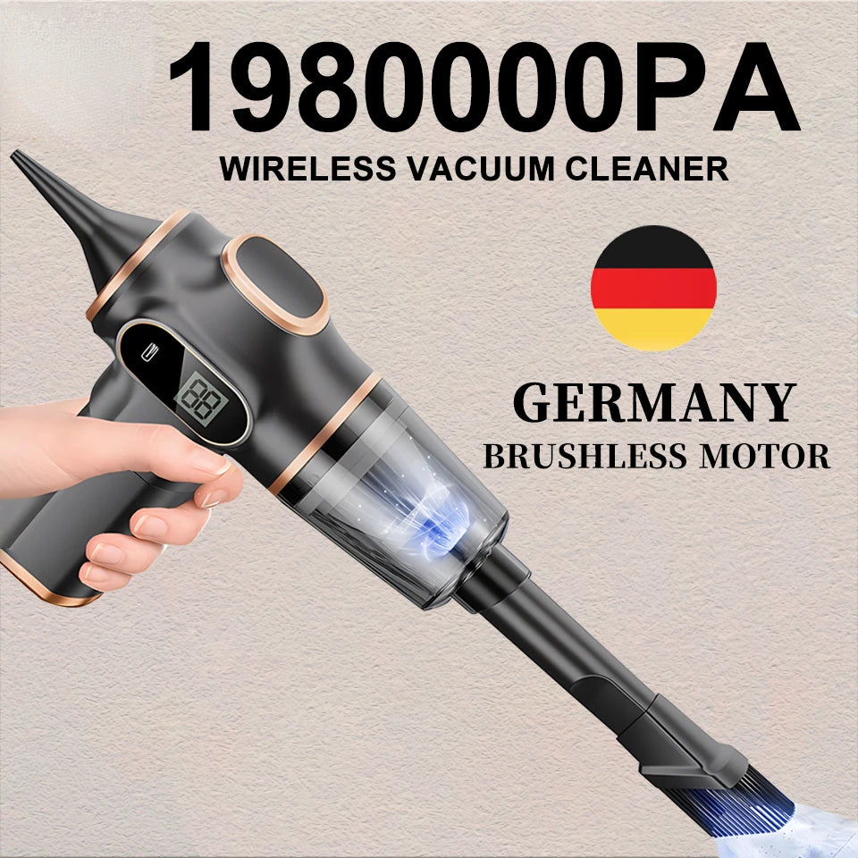 5 in1 Wireless Automobile Portable Vacuum Cleaner